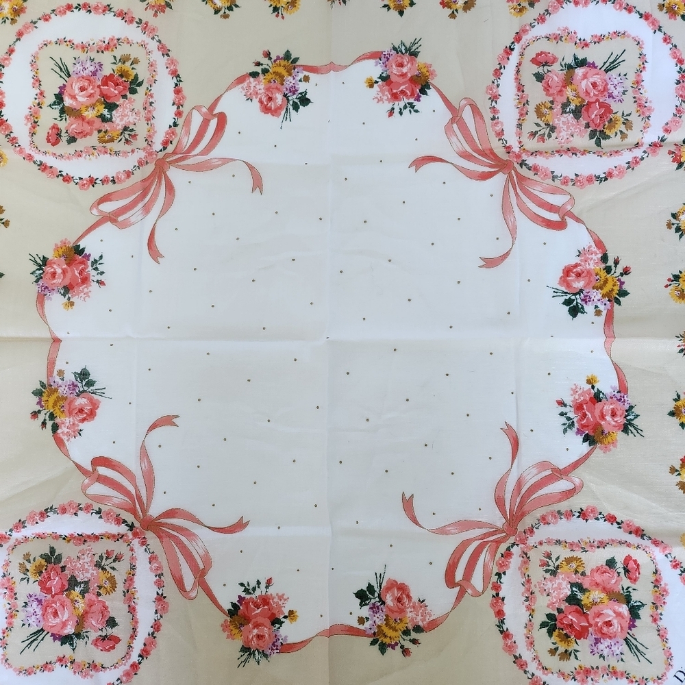 ❤️ Dior Guaranteed Authentic Handkerchief Brandnew cotton #07 - Picture 4 of 7